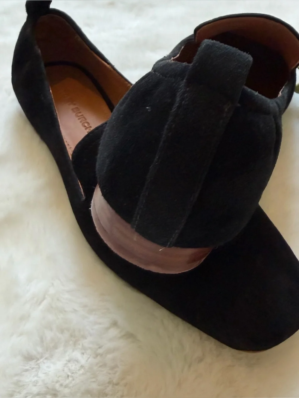 Tory Burch | EUC - Leigh Loafer - Size 8 - Black Silk Suede